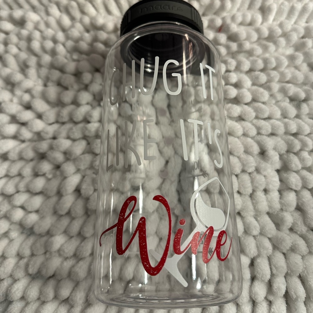 Handmade time maker water bottle